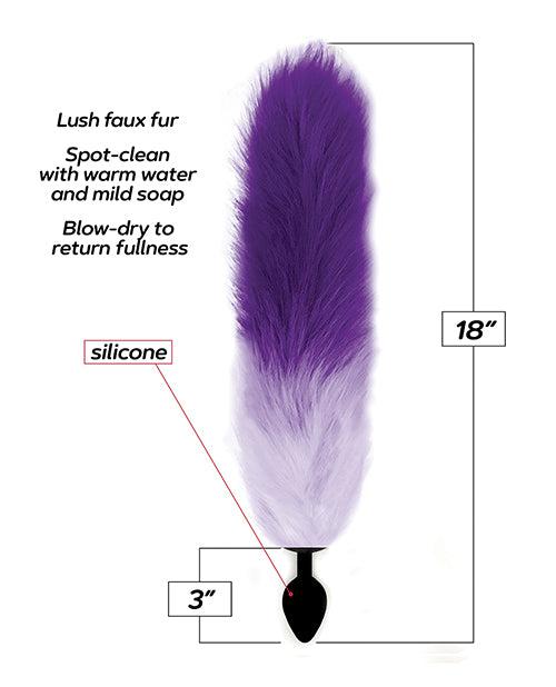 Foxy Fox Tail Silicone Butt Plug