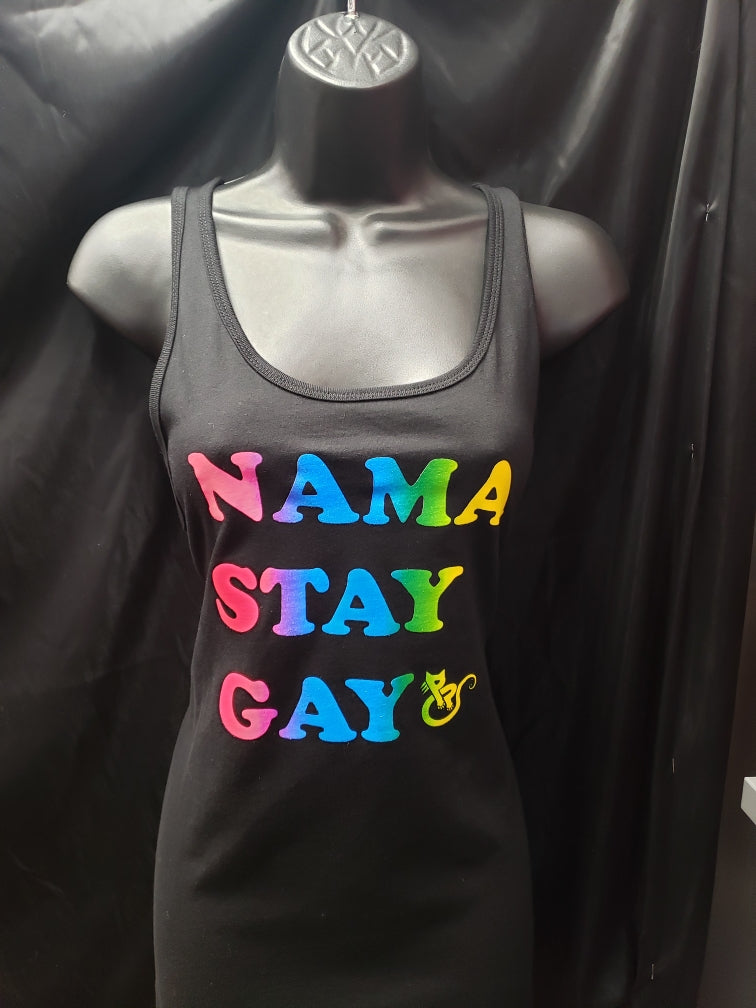 Load image into Gallery viewer, Namastay Gay Tank
