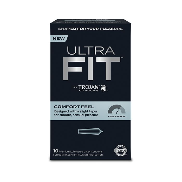 Trojan Ultrafit Comfort Feel Condom - Pack of 10