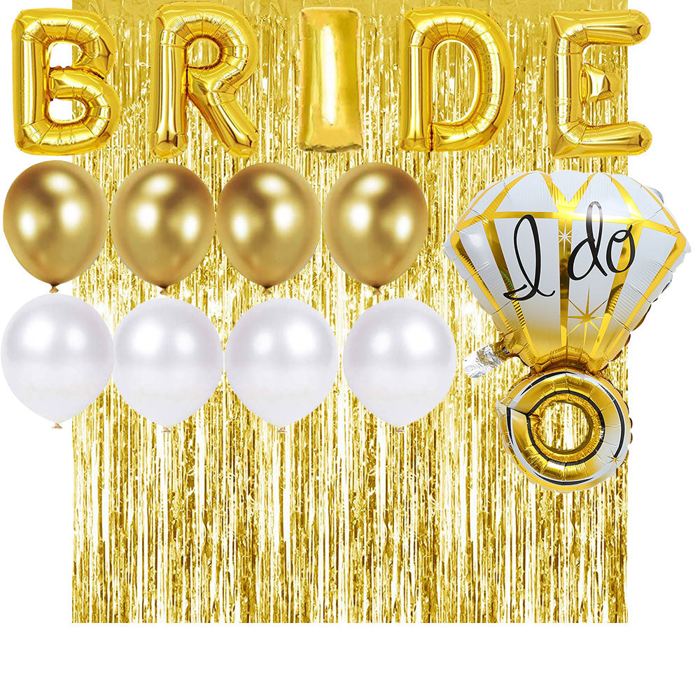 Shimmer Bride "I Do" Decoration Kit