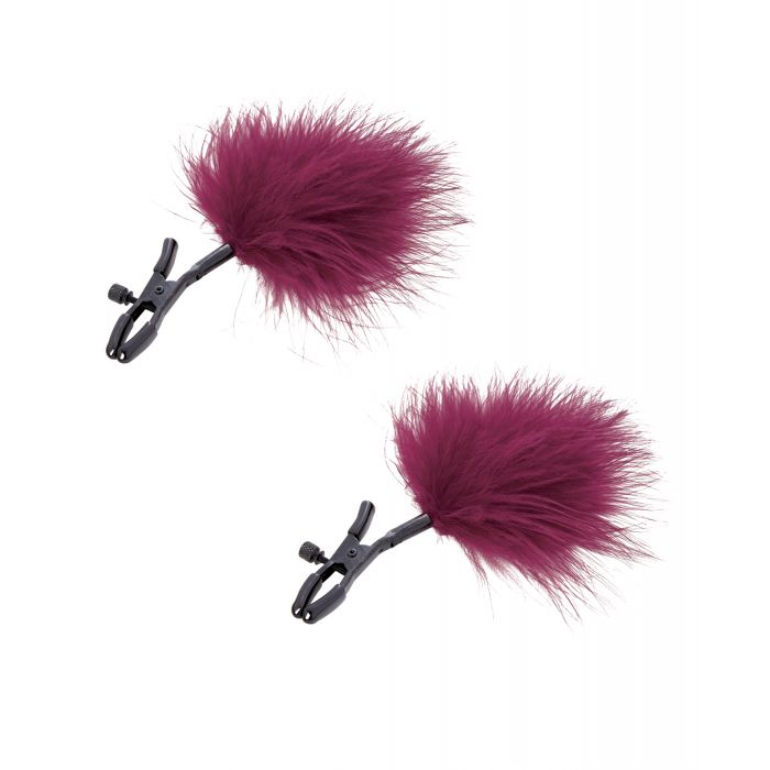  Sex & Mischief Enchanted Feather Nipple Clamps