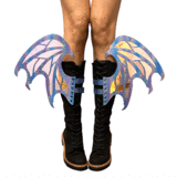 Drogon Iridescent Flame Original Wingz Pair For Calf Or Boot