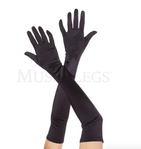 Extra Long  Satin Glove
