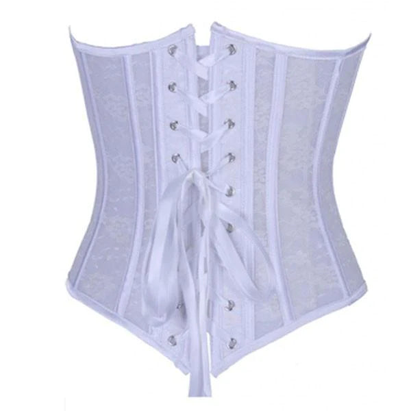 Plus Size Sexy Lace  Bodice Overbust Corset