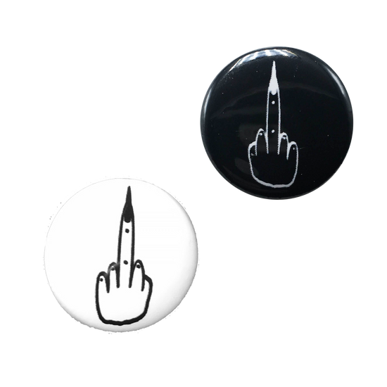 Shittty Middle Finger Button
