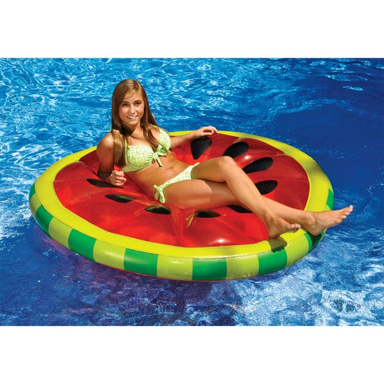 Load image into Gallery viewer, Watermelon Slice Island Floaty
