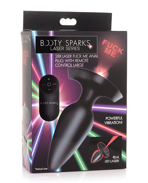 Booty Sparks Laser Fuck Me Anal Plug With Remote - Medium