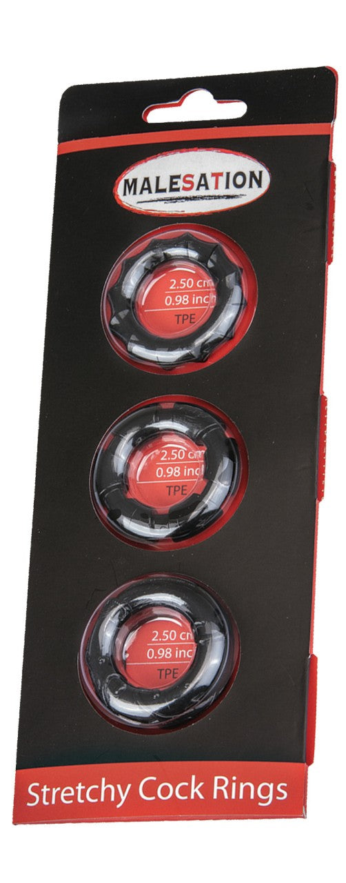 Malesation Stretchy Cock Rings
