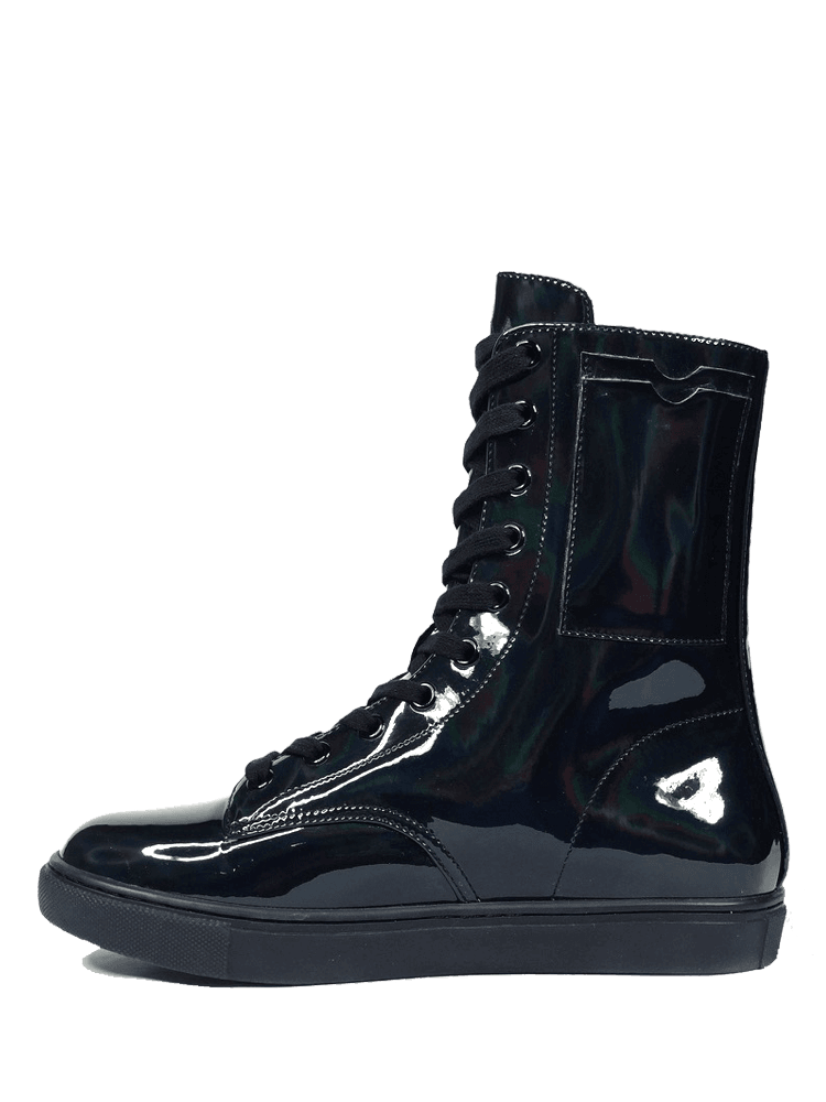 CC - Black Hologram Hi-Tops