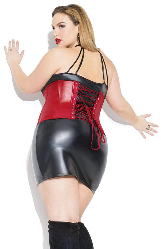 Load image into Gallery viewer, Plus Size Metal Boned Waist Cincher
