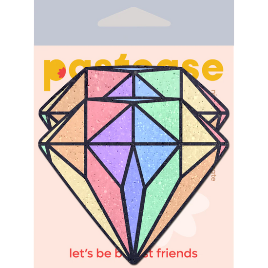 Pastel Rainbow Diamond Pasties