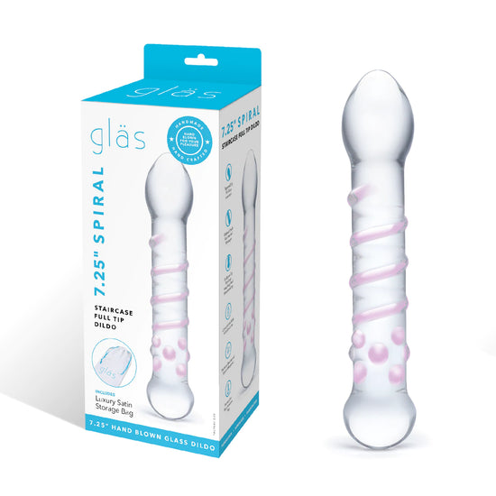 Glås Spiral Staircase Full Dildo