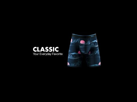 Load and play video in Gallery viewer, B3NTH Classic Trunk - Retrostripe Teal
