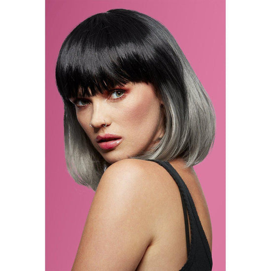 Manic Panic Alien Grey Ombre Glam Doll Wig