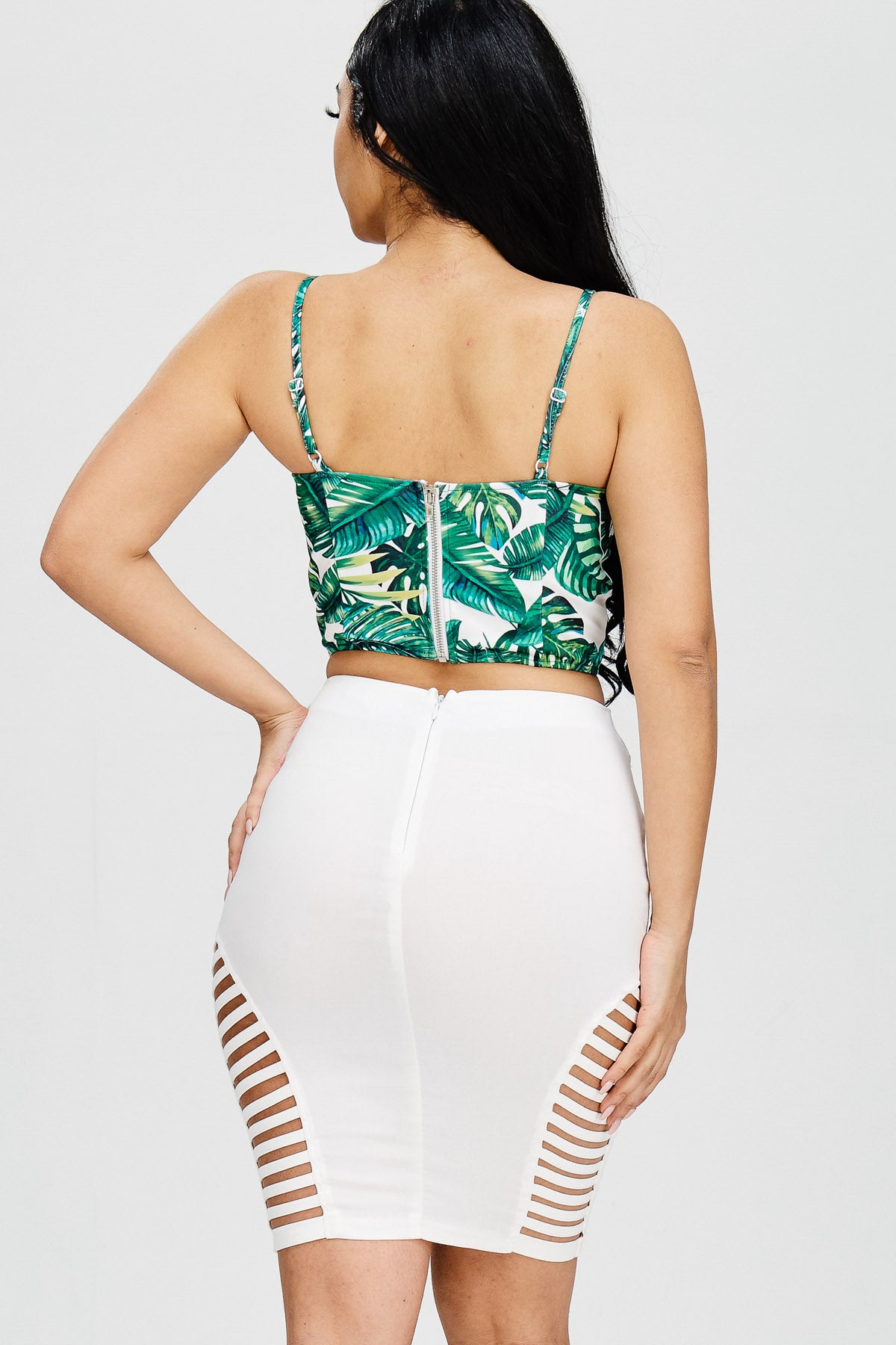 Oh Yes Tropical Crop Top