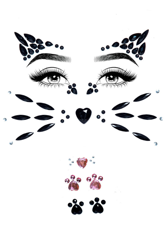 Kitty Cat Face Jewels