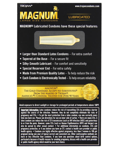 Trojan Magnum Condoms