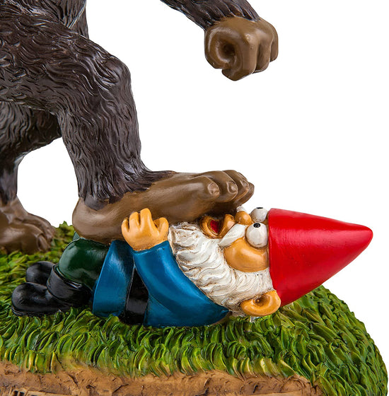 BigMouth Sasquatch The Gnome Wrecker Garden Statue
