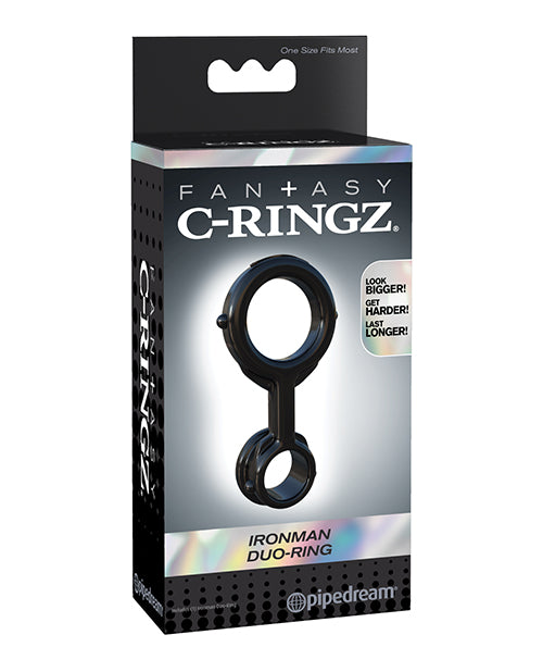 Fantasy C Ringz Ironman Duo Ring - Black