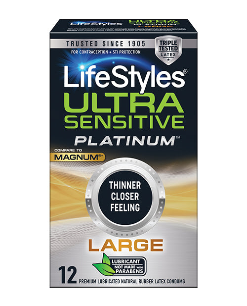 Lifestyles Ultra Sensitive Platinum Large