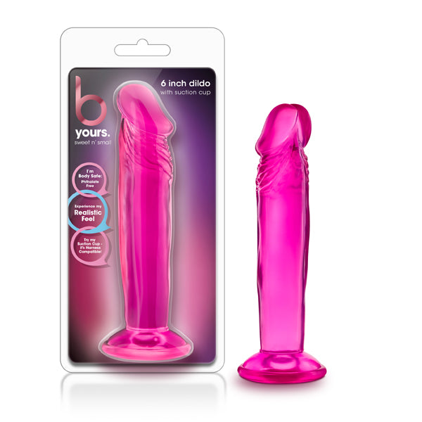 B Yours Sweet N' Small 6" Dildo With Suction Cup