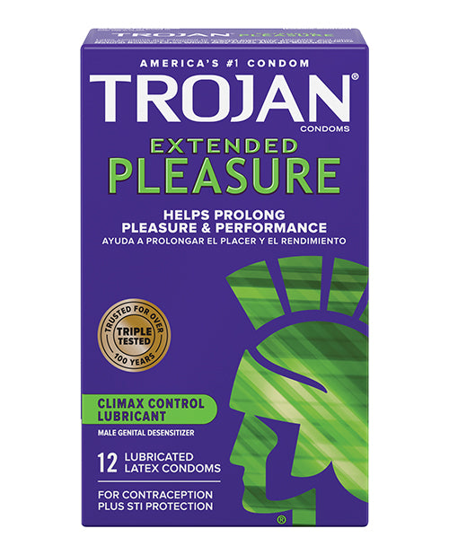 Trojan Extended Pleasure Condom 3 Pack