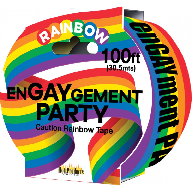 Load image into Gallery viewer, en-GAY-gement Party Tape - Multi Color
