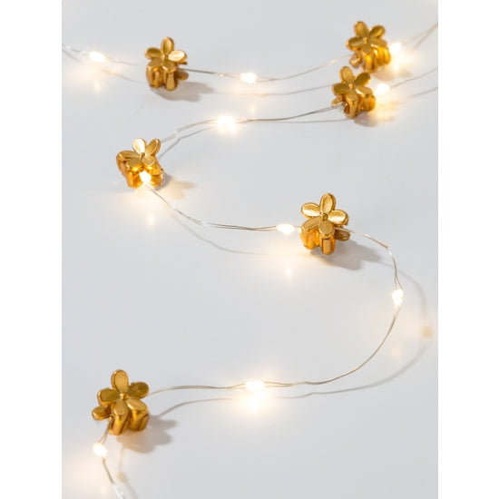 Gold Hair Accessory String Lights