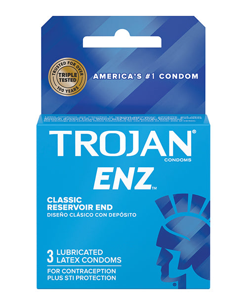 Trojan Enz Lubricated Condoms