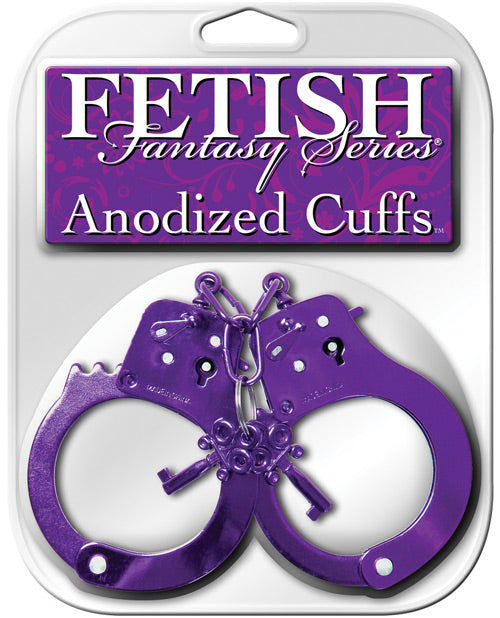 Fetish Fantasy Series Anodized Cuffs - Asst. Colors