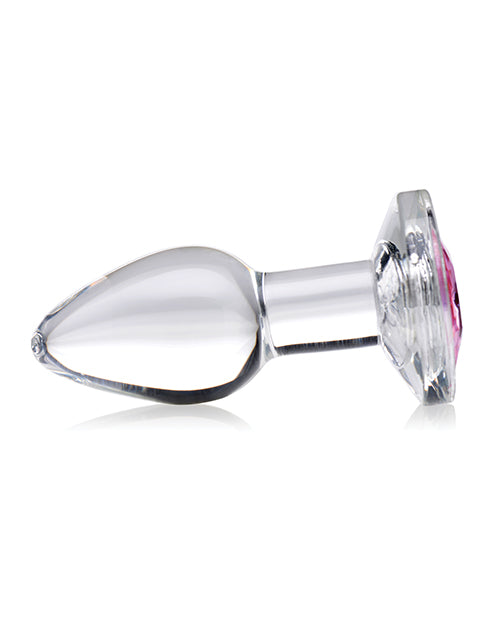 Booty Sparks Pink Gem Glass Plug