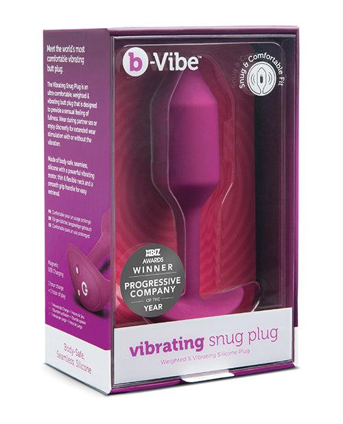 B-Vibe Vibrating Snug Plug - Medium