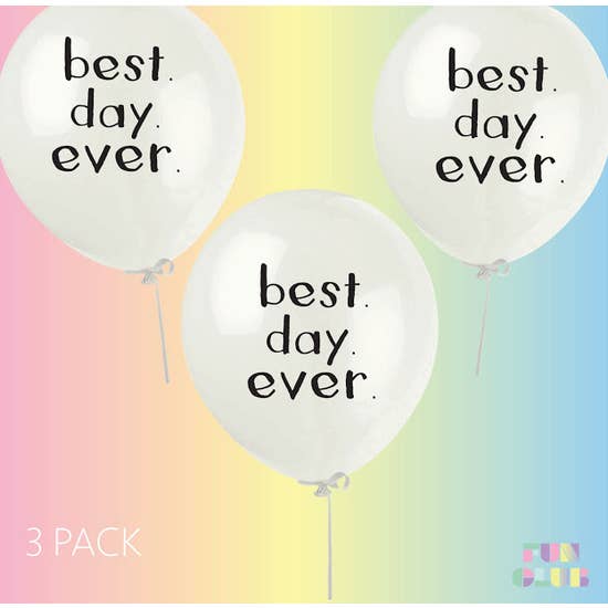 Best. Day. Ever. Party Balloon Pack