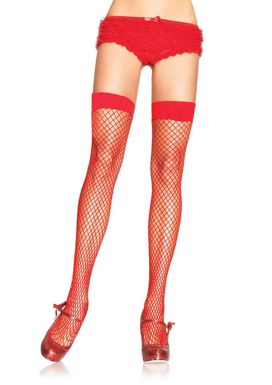Load image into Gallery viewer, Dream Fence Net Thigh Highs
