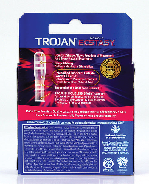 Trojan Double Ecstasy Condom