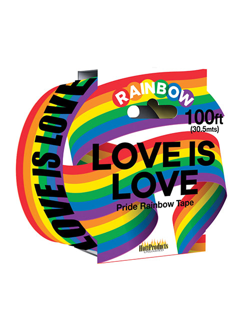 Love Is Love Rainbow Style Caution Party Tape