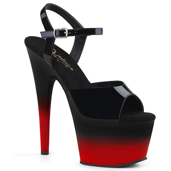 Pleaser Adore 709 Red Ombre Platform