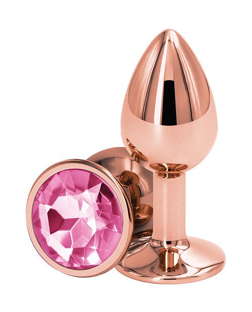 Rear Assets Rose Gold Anal Plug - Small