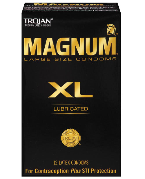 Trojan Magnum XL Condoms 3 Pack