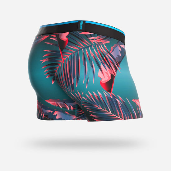 B3NTH Classic Trunk With Fly - Radical Tropics Teal