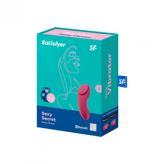 Satisfyer Sexy Secret Silicone Rechargeable Panty Vibe