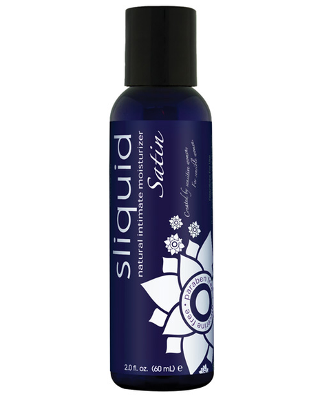Sliquid Satin Natural Intimate Moisturizer - 2oz