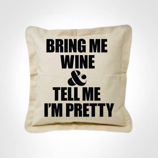 Bring Me Wine Pillow