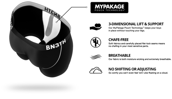 B3NTH Classic Boxer Brief- Rhythym Stripe