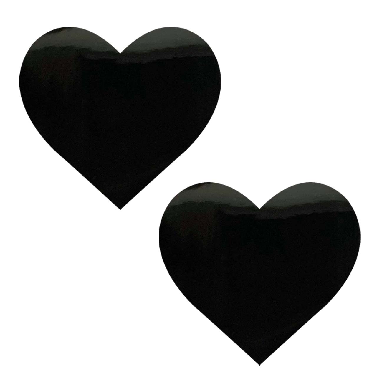 Wet Vinyl DomSquad Heart Nipple Cover Pasties