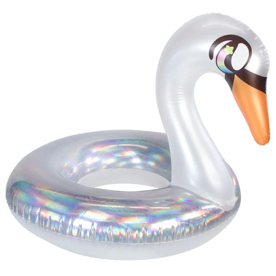 Holographic Goose Jumbo Pool tube