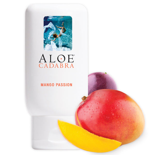 aloe cadabra organic flavored lube - mango passion