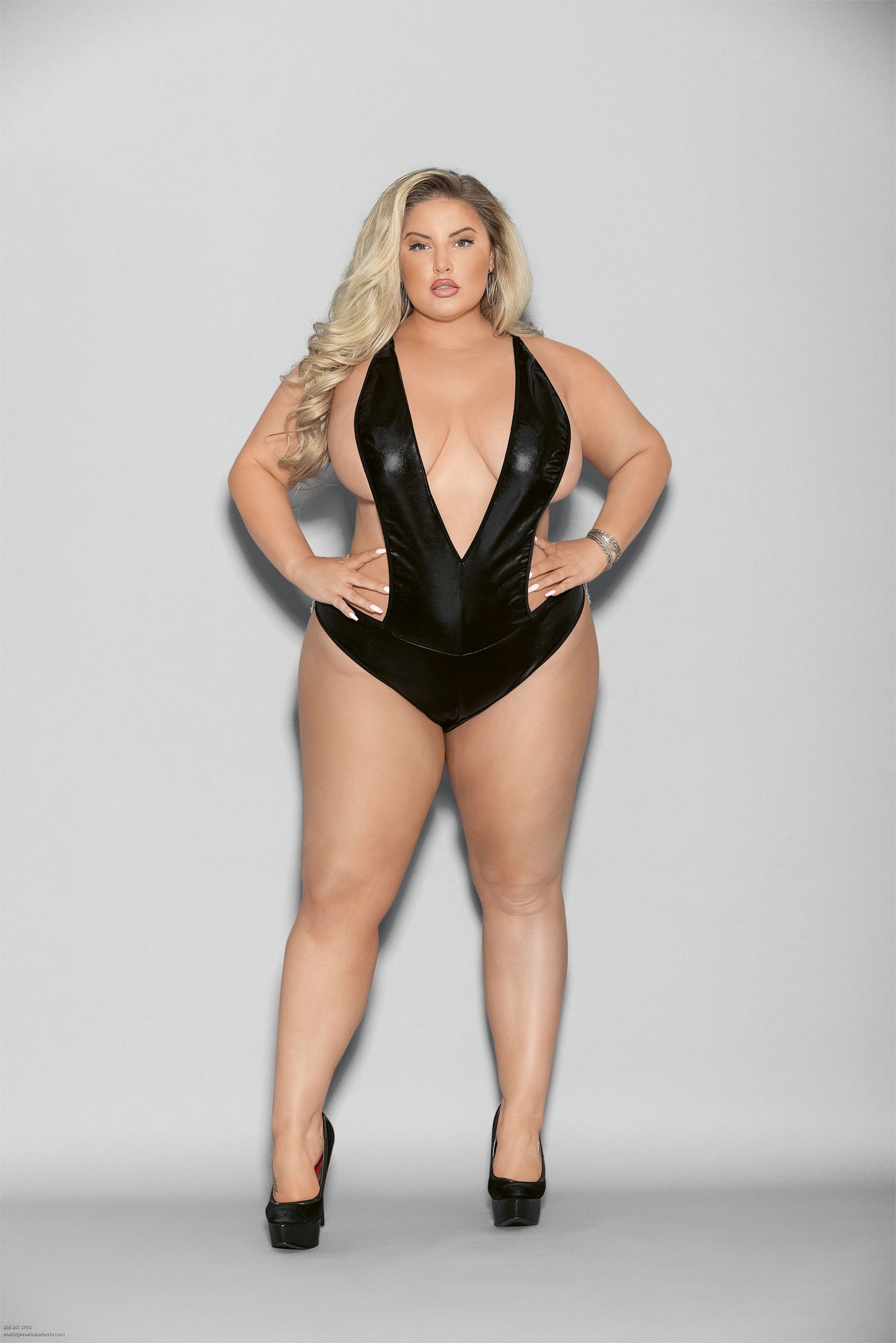 Plus Size Teddy With Chain Details